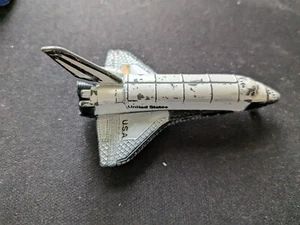 1998 Huntsville Space & Rocket Center Metal Space Shuttle - Picture 1 of 6