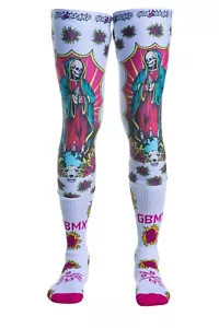 Goatbrand - Motocross Kneebrace Socks - Muerte MX Sock - Size: S/M, L/XL - Picture 1 of 9