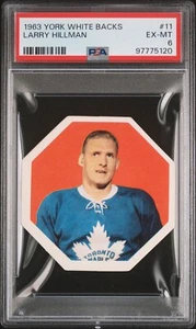 1963 York White Backs 11 Larry Hillman PSA 6 - Bild 1 von 1