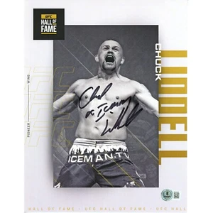 Chuck Ice Man Liddell Signed UFC HOF Photo MMA Autograph Memorabilia Beckett COA - Picture 1 of 6