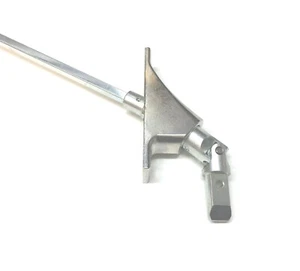 Rollladen Kurbel Gelenk 90° Kurbelgelenk 22x85 Flach Zapfen Gelenklager Clips - Bild 1 von 2