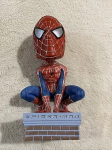 Vintage 2002 Neca Marvel Spider-Man Head Knockers Bobble Head - Picture 1 of 8