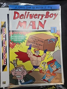 Delivery-Boy Man #1 Futurama San Diego Comic Con 2010 Exclusive VF HTF Rare T1 - Picture 1 of 6