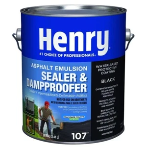 107 Asphalt Emulsion Roof Coating 0.90 gal.: Ultimate Roof Protection! NEW - Picture 1 of 9