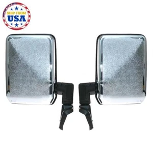 FIT TOYOTA LANDCRUISER 70 75 SERIES 1985-06 HZJ75 FJ75 70 HZJ73V 77V MIRRORS L/R - Picture 1 of 6