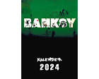 Bestseller! Banksy Streetart Monats- Wandkalender 2024