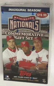 2005 Topps Washington Nationals Inaugural Commemorative Set Factory Sealed - Picture 1 of 4