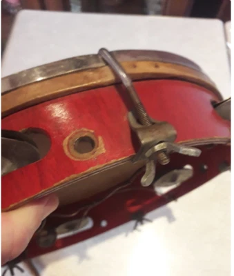 tambor pandereta URSS raro Foto 1 de 4