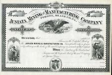 18_ Juniata Mining & Manufacturing Co Stock Certificate