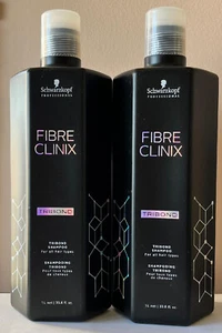 2 - Tribond Shampoo Fibre Clinix 33,8 oz Schwarzkopf #1518 - Foto 1 di 1