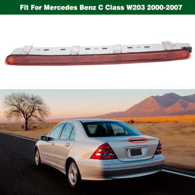 LED 3rd Third Brake Stop Light Lamp Red For Mercedes Benz C-Class W203 2000-2007 - Image 1 of 4
