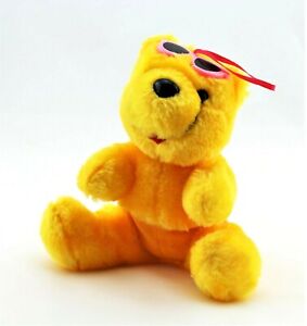 ALIKI Winnie the Pooh BÄR mit Sonnenbrille 15cm Kuscheltier Stofftier Plüschtier