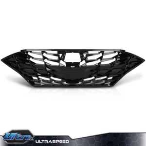 Fit For 20-23 Hyundai Sonata Front Upper Grille Honeycomb Grill W/o Sensor Hole - Picture 1 of 12