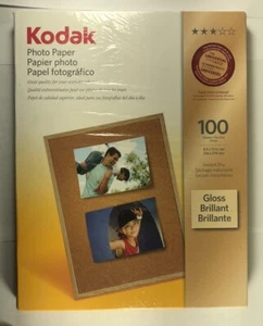 Papel fotográfico brillante Kodak 100 hojas - Imagen 1 de 1