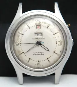 WITTNAUER x Longines Automatic Calendar Day Date WATCH VTG 11ACB 1468 17J LOT A - Picture 1 of 11