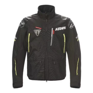 GENUINE Triumph Alpinestars Venture R Enduro MX Jacket NEW 2024 Black / Yellow - Picture 1 of 12