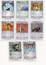 SAILOR MOON 3 Dart 2000 LOT OF 8 CCG CHASE CARD #1-#8 of 9 Uncommon Set