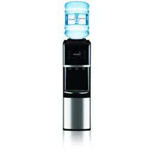 Water Dispenser Stainless Steel Top Load Spill-Proof Bottle Holder Leak Guard - Picture 1 of 9