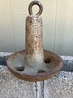 Ancla de barco pequeño vintage de setas 8 libras 6 onzas - Foto 1 de 4