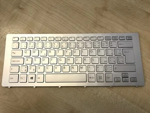 Sony Vaio SVF15N SVF15N1C5E SVF15N2C5E Czech CZ Backlit Keyboard 149265521 - Picture 1 of 2
