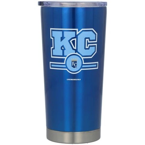 Kansas City Royals 20oz. Letterman Tumbler Cover