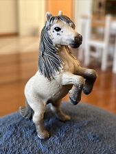 Schleich Miniature Shetland Pony Rearing/ Dancing Buckskin Horse Stallion Retire
