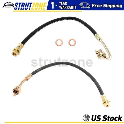 2 前刹车液压软管线适用于 1976 年福特 F-250 1977 福特 F-250 — 第 1/4 张图片