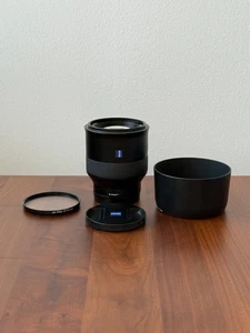 ZEISS Batis 85mm f/1.8 Lens for Sony E + UV Filter - Picture 1 of 6