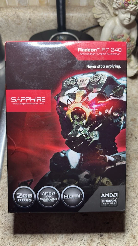Sapphire Radeon R7 240 2GB DDR3 Graphics Card NEW SEALED HDMI DVI AMD PC - Image 1 of 3