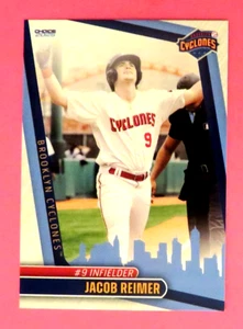 2025 Choice, Brooklyn Cyclones - JACOB REIMER - Picture 1 of 1