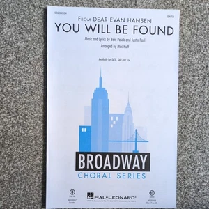 You Will Be Found from Dear Evan Hansen, Choral Score for SATB - Picture 1 of 2