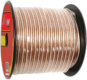 Audiopipe Speaker Wire 10-Gauge 300 Foot Spool - Clear Insulation - Picture 1 of 1