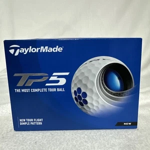 TaylorMade 2021 TP5 Golf Balls 12 Pcs NEW - Picture 1 of 5