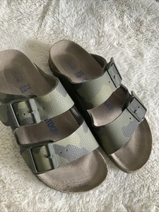 Birkenstock Arizona Camo Sandal Women's 37 6 Camouflage - Picture 1 of 5