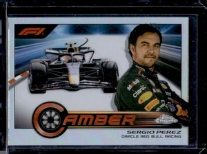 2023 Topps Cromo Fórmula 1 #CAM-SPII Sergio Pérez Camber - Imagen 1 de 2