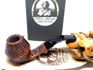 SER JACOPO UNSMOKED 1980's CORAL DOT MAXIMA S1 BULLDOG ESTATE PIPE COMPLETE - Picture 1 of 10