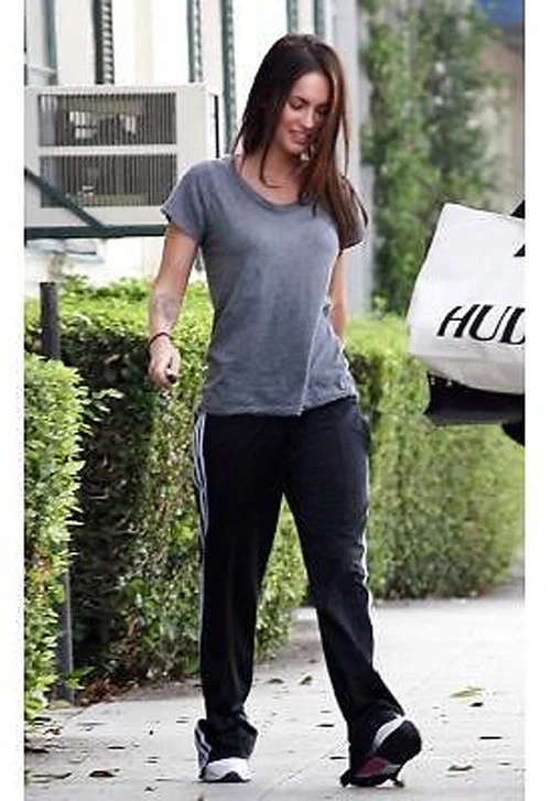 LnA Short Sleeve Crew Neck Heather Gray Tee Medium - Imagem 1 de 1