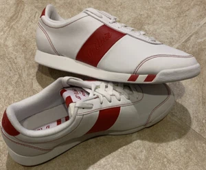 Vintage Reebok G Unit W9.5 Mens 8 White Red Stripe Athletic Sneakers W Size 9.5 - Picture 1 of 9