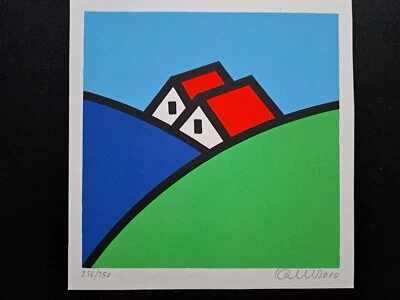 Udo Kaller, Nürnberg, Siebdruck nummeriert, signiert, datiert 2010 - Bild 1 von 3