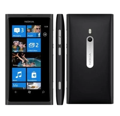 Nokia Lumia 800 Mobile Phone Original Unlocked 16GB ROM 3G GPS WIFI 3.7 Inch 8MP - Imagen 1 de 4