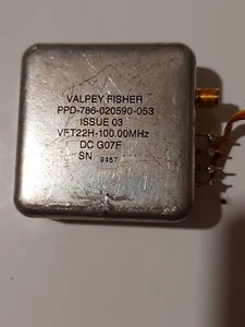 VFT22H-100MHz VALPEY FISHER PPD786-020590-053 +12VDC - Picture 1 of 3