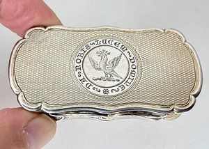 Antique Victorian 1859 Vinaigrette Sterling Silver Box - 95381 - Picture 1 of 12