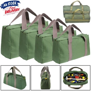 Tool Bag Waterproof Portable Storage Toolkit Hand Pouch Heavy Case Canvas Duty - Picture 1 of 17