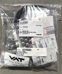 VAT AMAT Applied Materials Gate Valve Spare Parts Kit 1010003 (GENUINE OEM) NEW - Picture 1 of 4