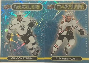 (2) 2021-22 OBERDECK DAZZLERS ALEX DEBRINCAT QUINTON BYFIELD @ NICHT NEUWERTIG - Bild 1 von 1