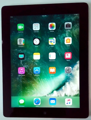 Apple iPad 4th Gen. 32GB WiFi 9.7in  Black 100% Battery Life - Image 1 of 4
