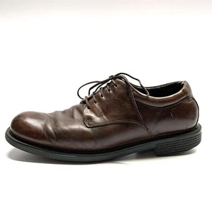 Scarpa Rockport uomo 10,5 marrone margine K71225 pelle cioccolato stringata Oxford - Foto 1 di 9