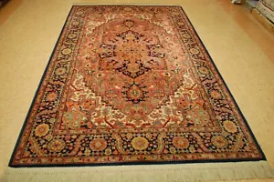 MINT AUTHENTIC AMERICAN KARASTAN HERIZ PATTERN#726 RUG CARPET5'9"x9' FULL COLOR - Picture 1 of 12