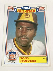 1984 All-Star Game Commemorative Card Set Tony Gwynn. Baseballkarte - Bild 1 von 2