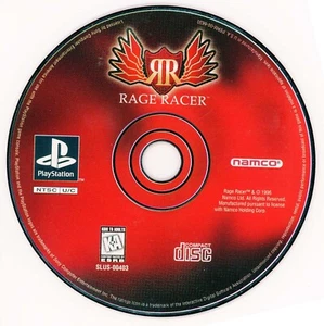 Rage Racer (PlayStation 1, PS1, 1997) solo disco - Imagen 1 de 1